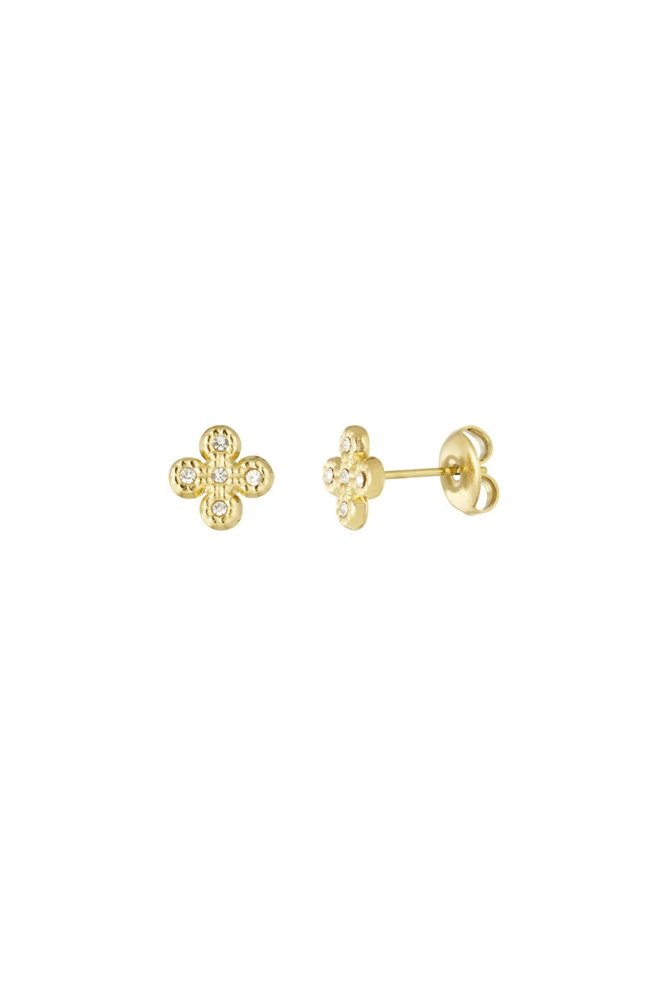 Oorbellen Clover Studs Goud