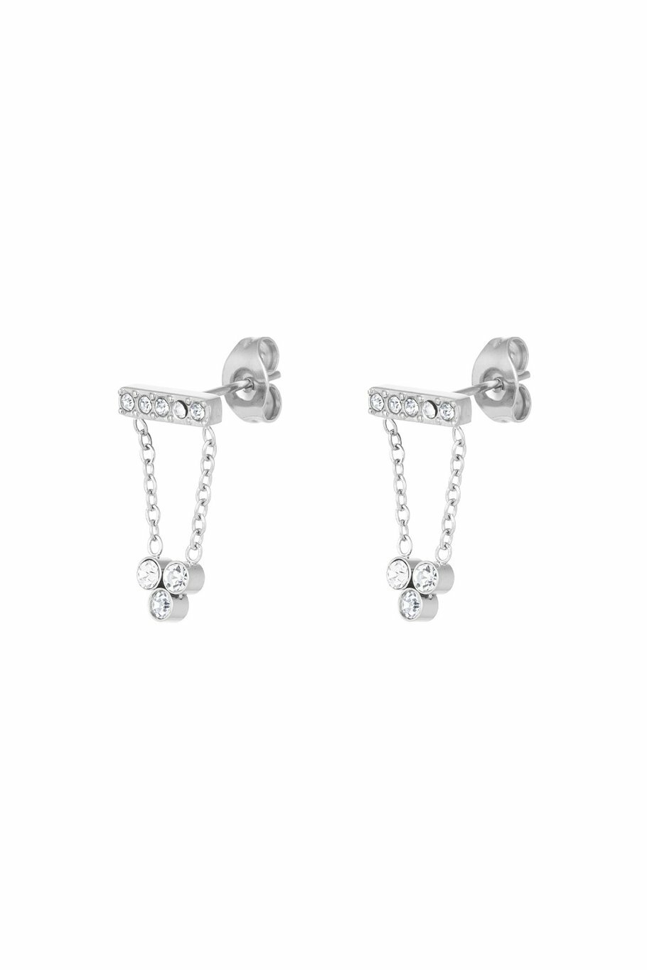 Fancy Fair Oorbellen Zilver