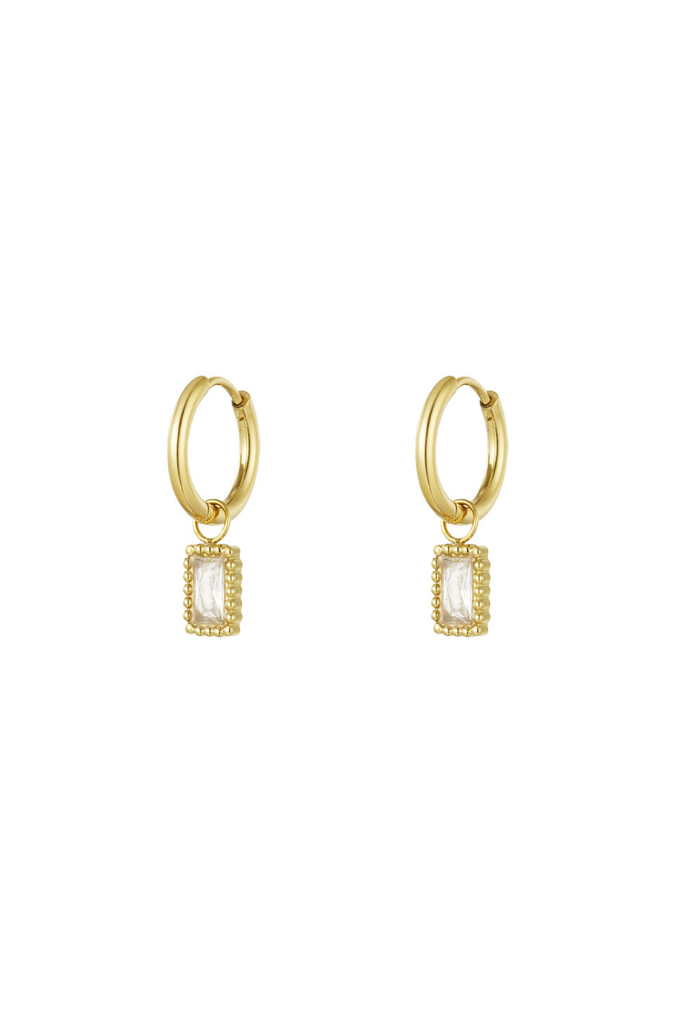 Classy Sparkle Gold Oorbellen Goud