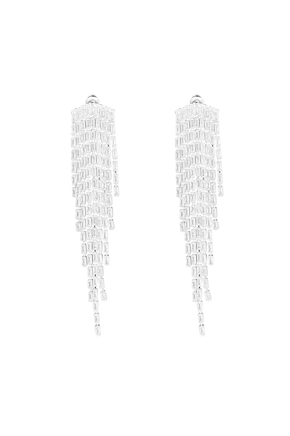 Sparkly Love Oorbellen Zilver