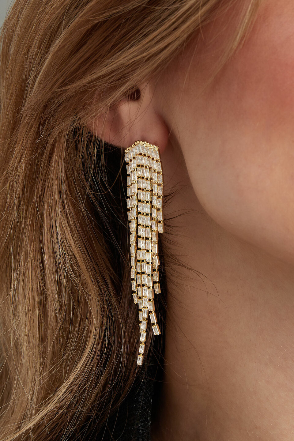 Sparkly Love Oorbellen Zilver