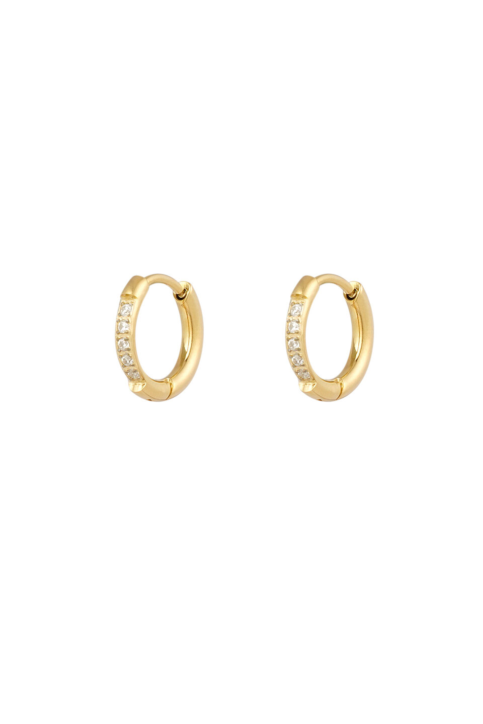 Little Oorbellen Diamond Goud 