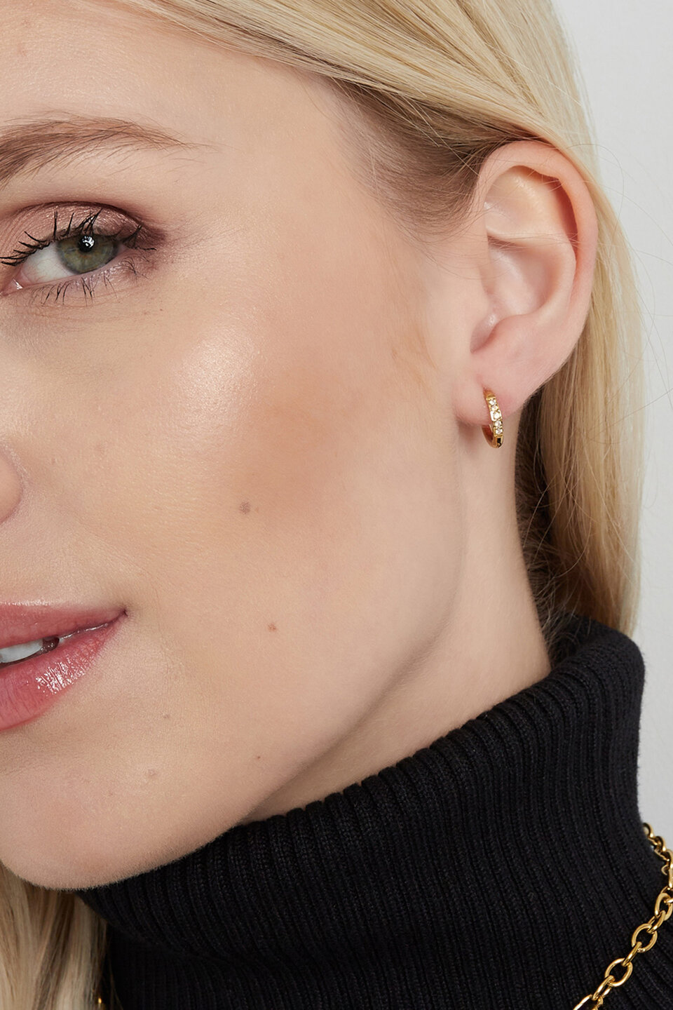 Little Oorbellen Diamond Goud 