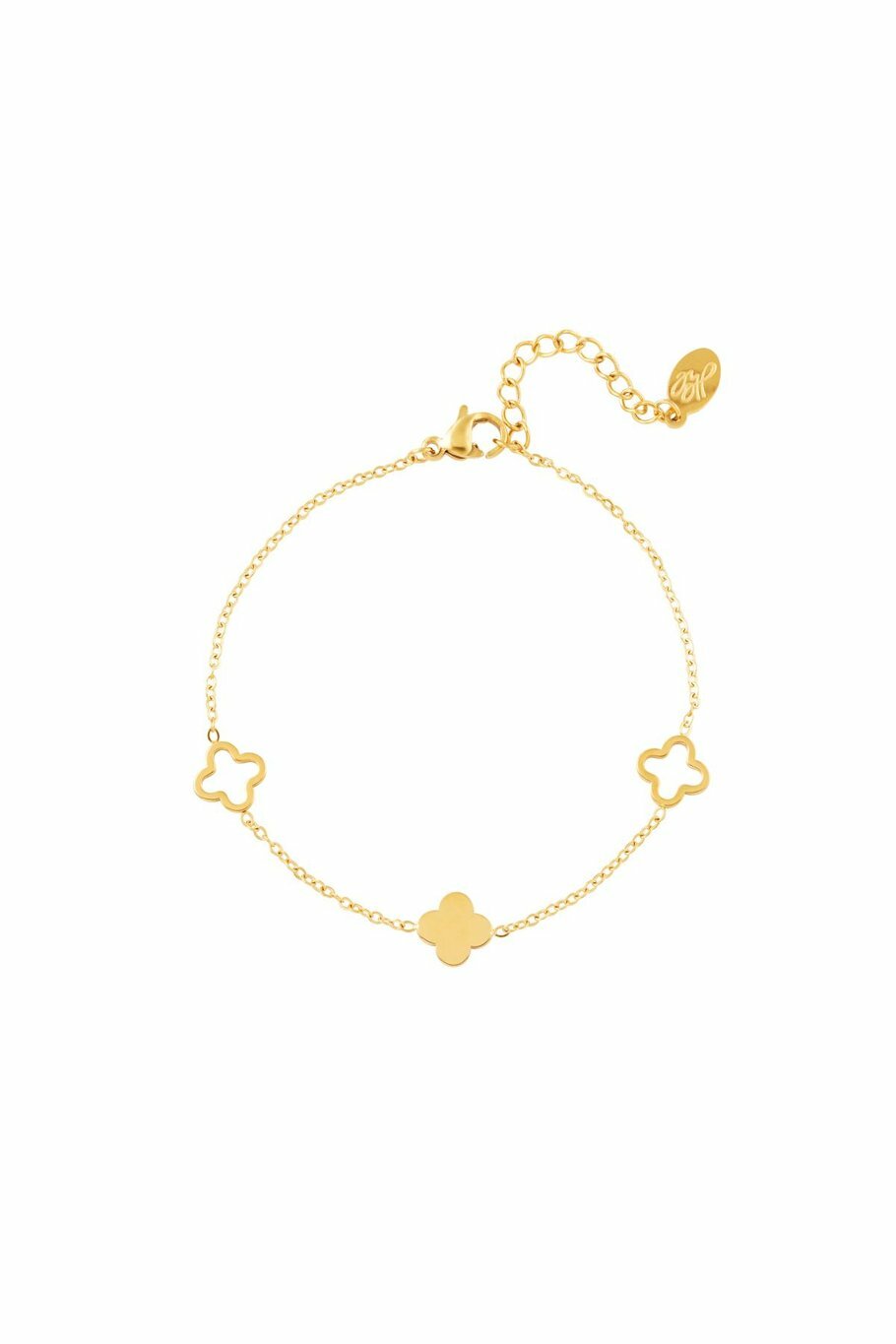 Clover Armband Goud