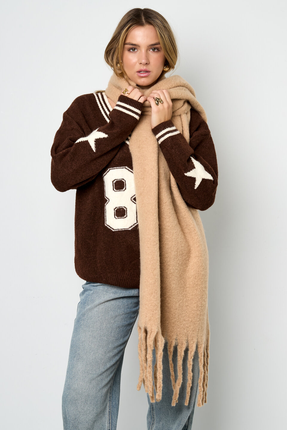 Winterscarf White