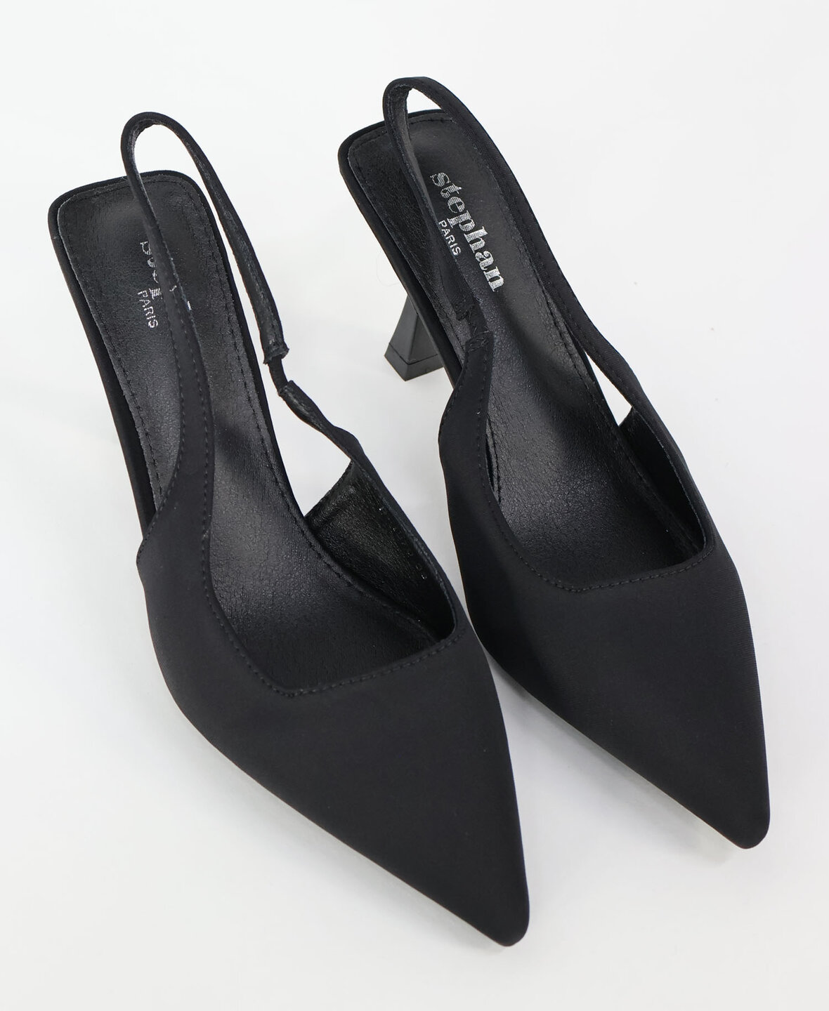 Slingback Hakken Black