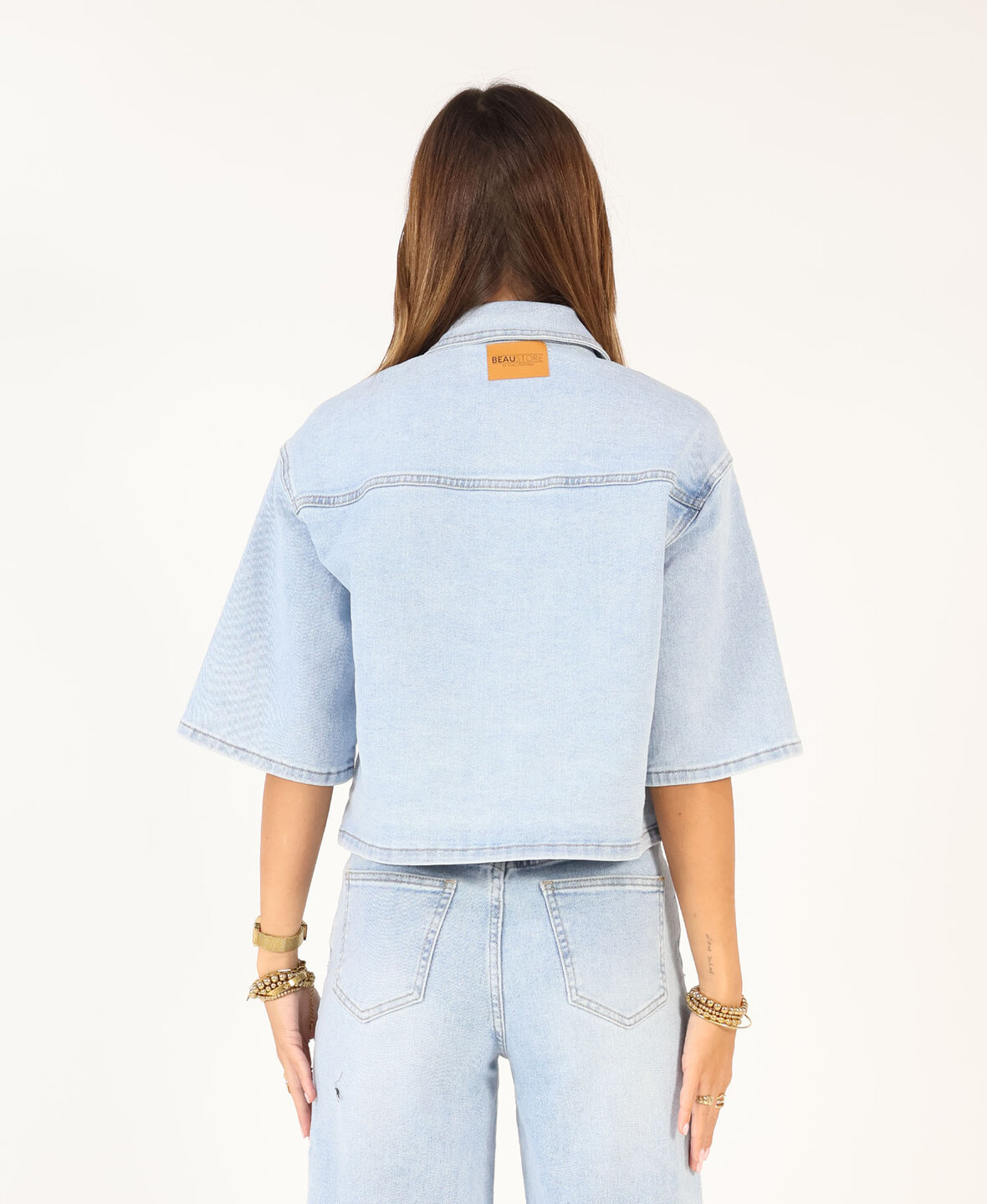 Denim Blouse Blue