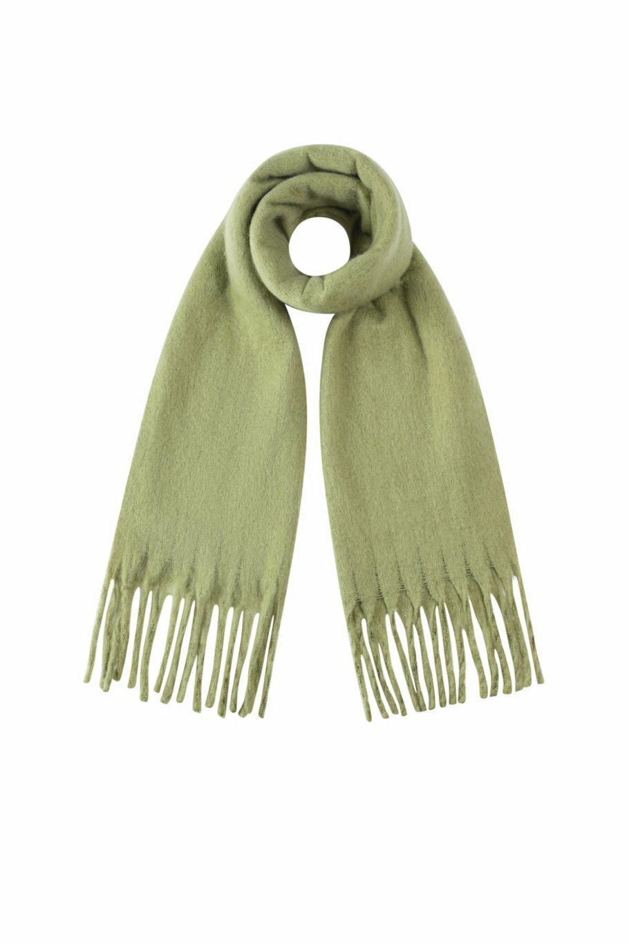 Wintersjaal Pistache