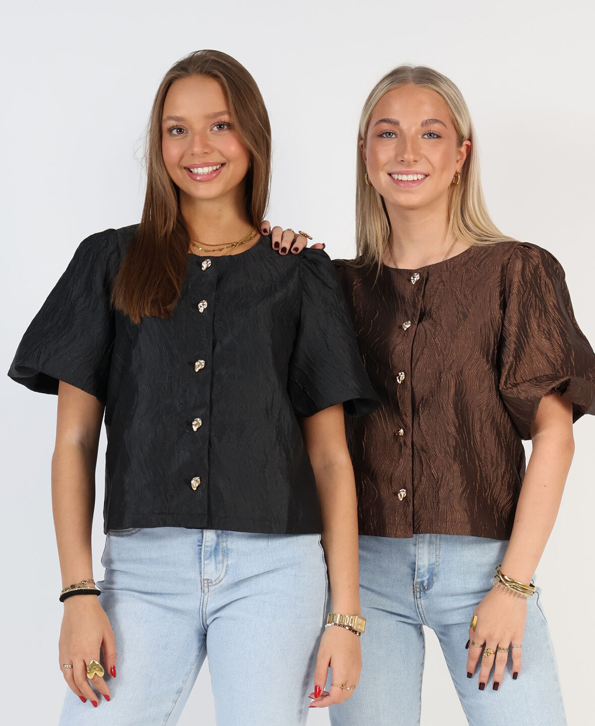 Rustic Blouse Black