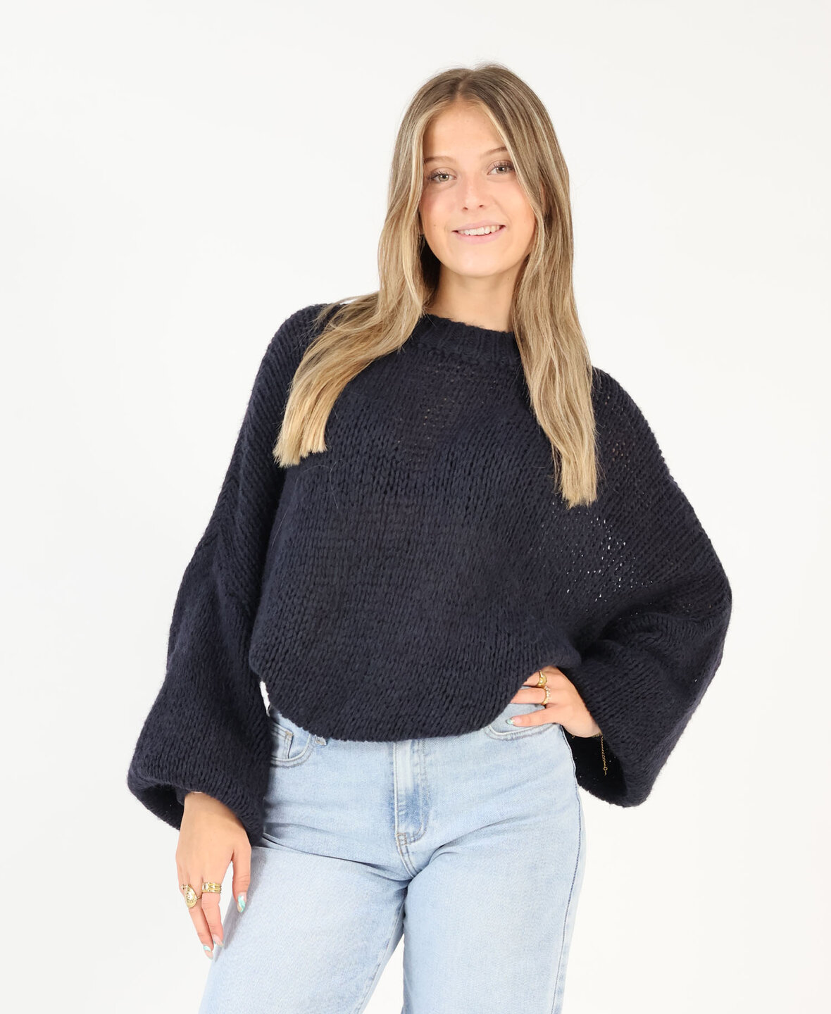 Comfy Knit Navy Blue