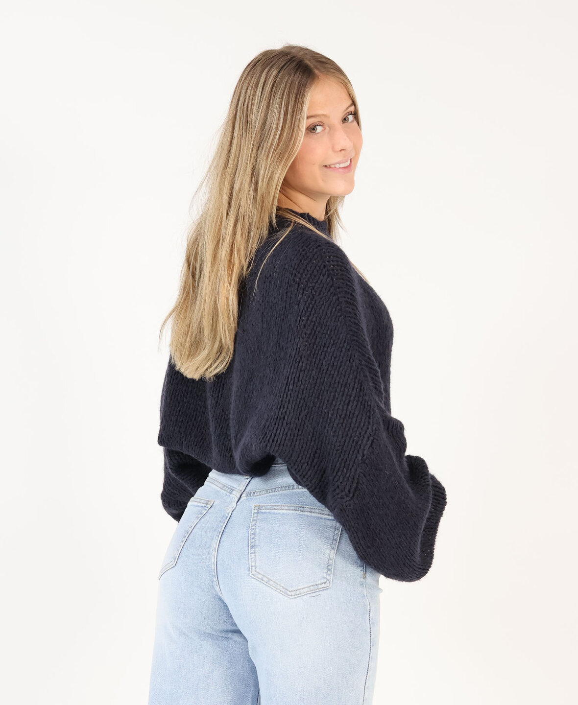 Comfy Knit Navy Blue