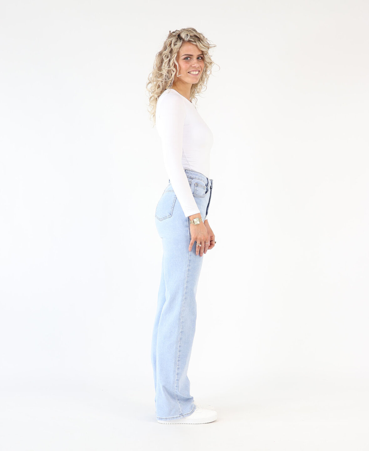 High Waist Wide Leg Jeans 3161 (TALL)