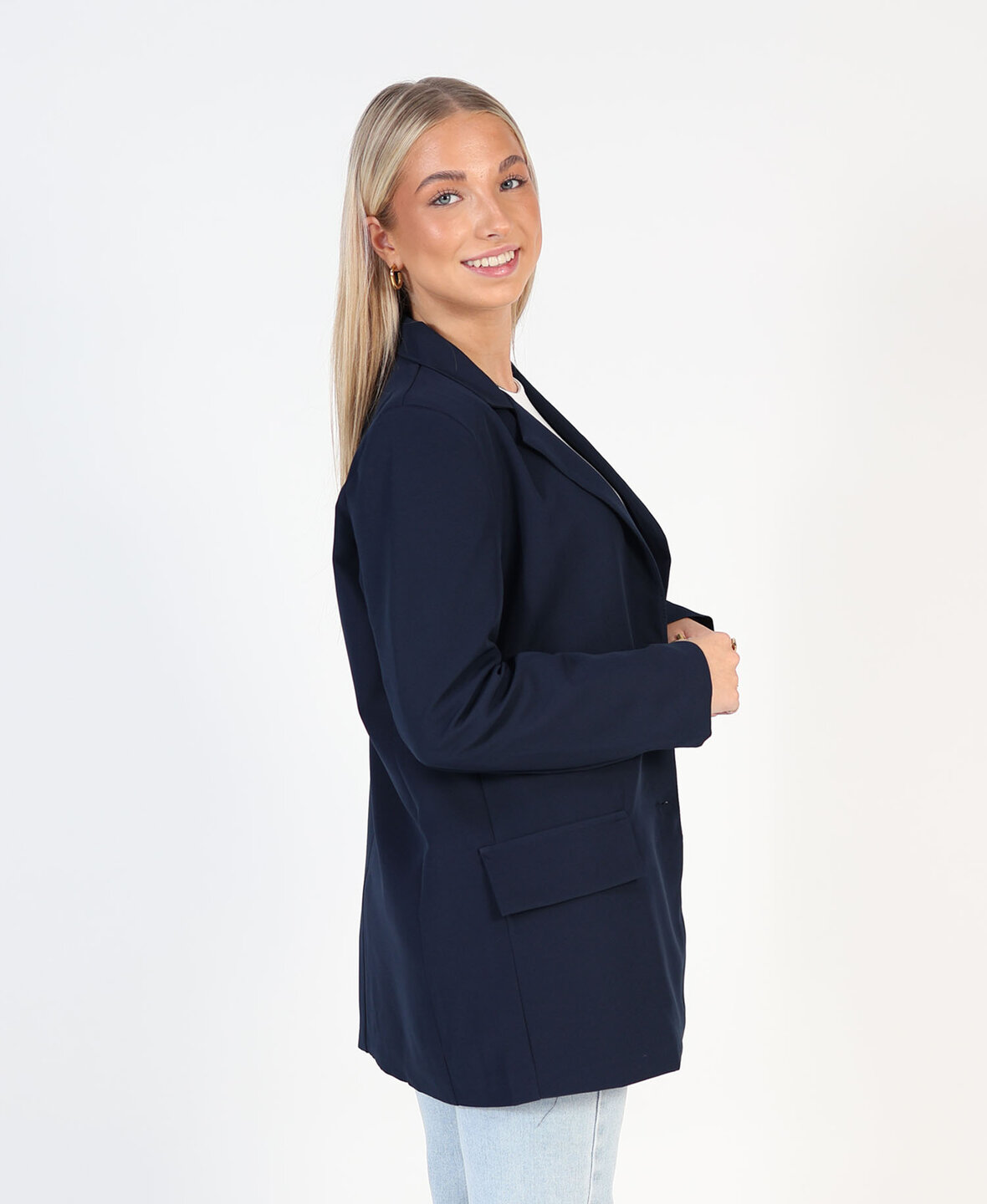 Sanne Blazer Navy Blue 