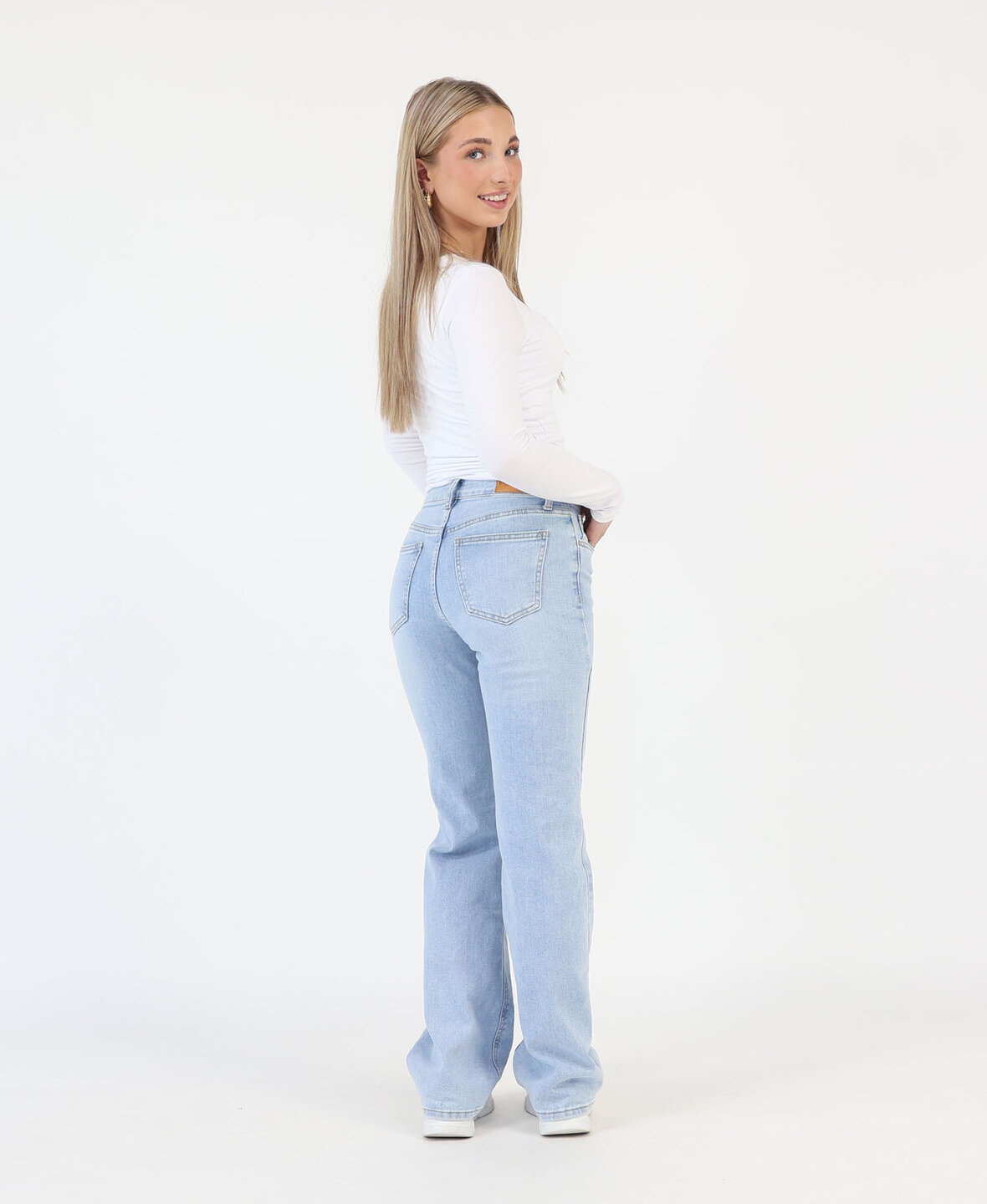 Low/Mid Waist Wide Leg Jeans 3168 (REGULAR)