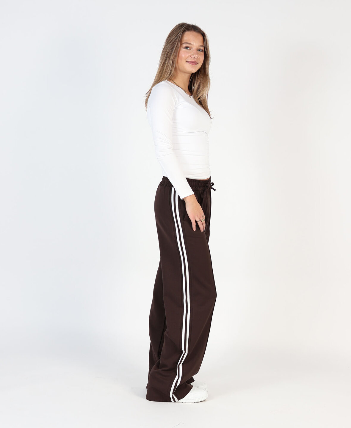 Striped Trackpants Choco (REGULAR)