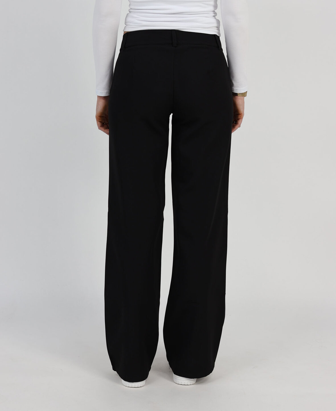Low/Mid Waist Sanne Pants Black (TALL)