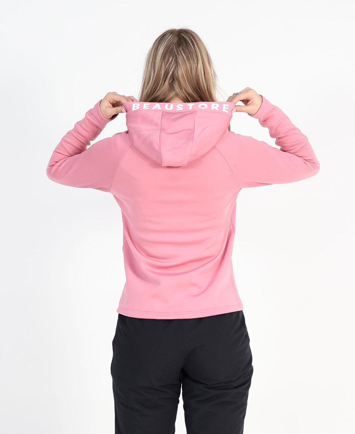 BeauStore Zip Hood Pink