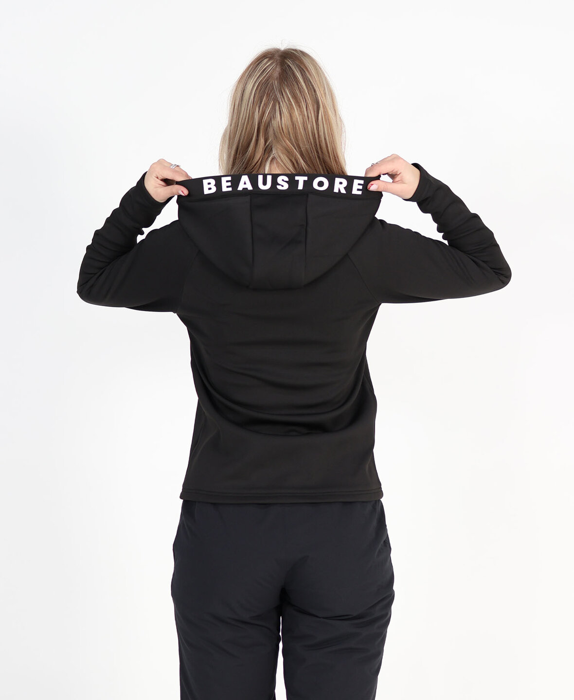 BeauStore Zip Hood Black 