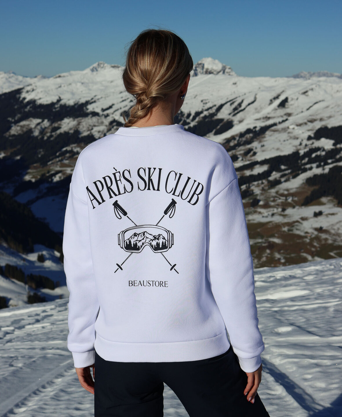 Apr&eacute;s Ski Club Sweat White