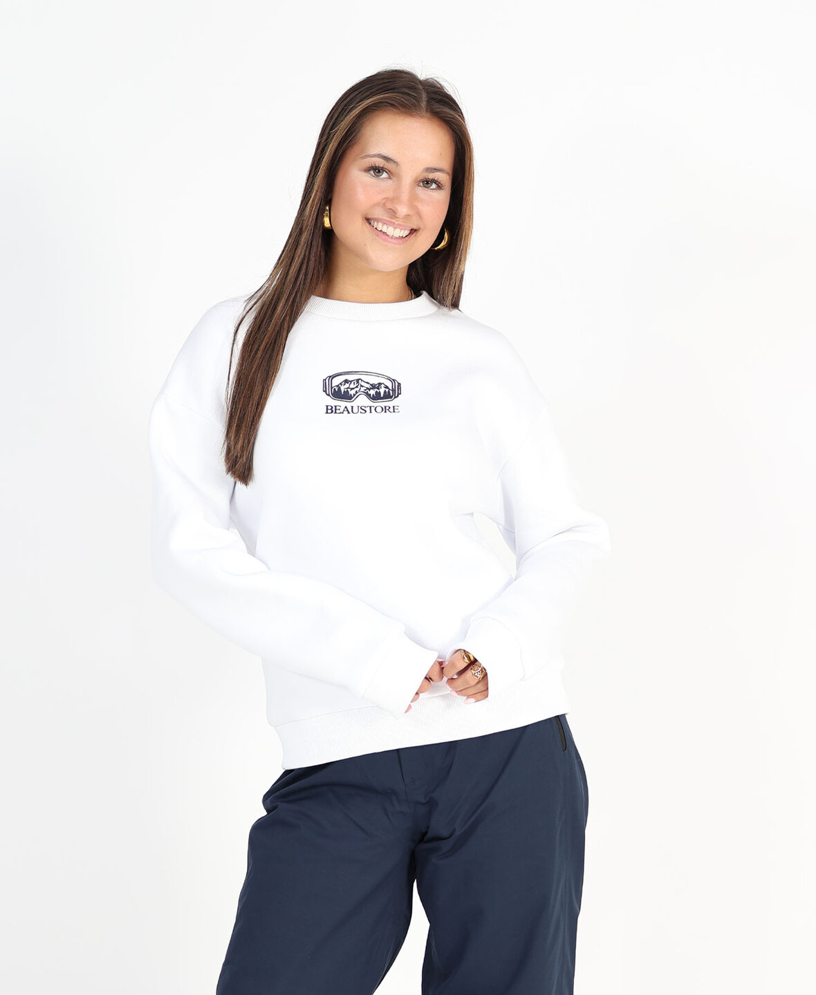 Apr&eacute;s Ski Club Sweat White