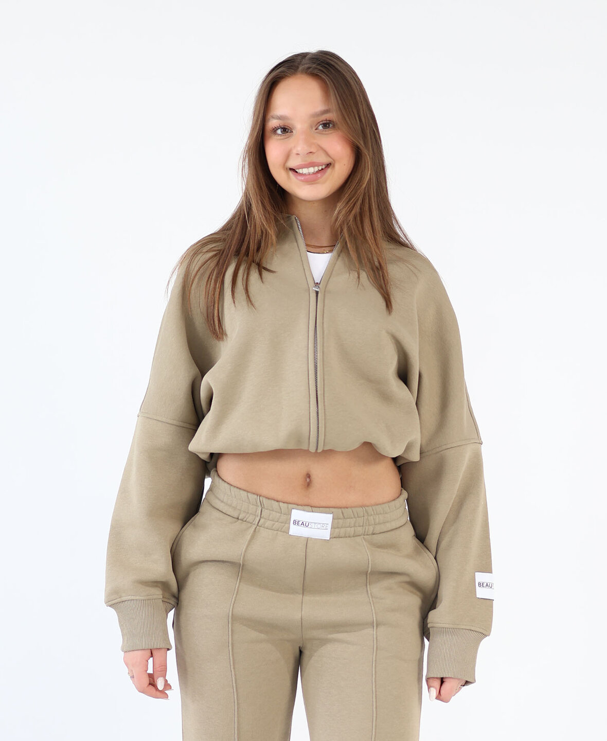 Jogging Vest Taupe