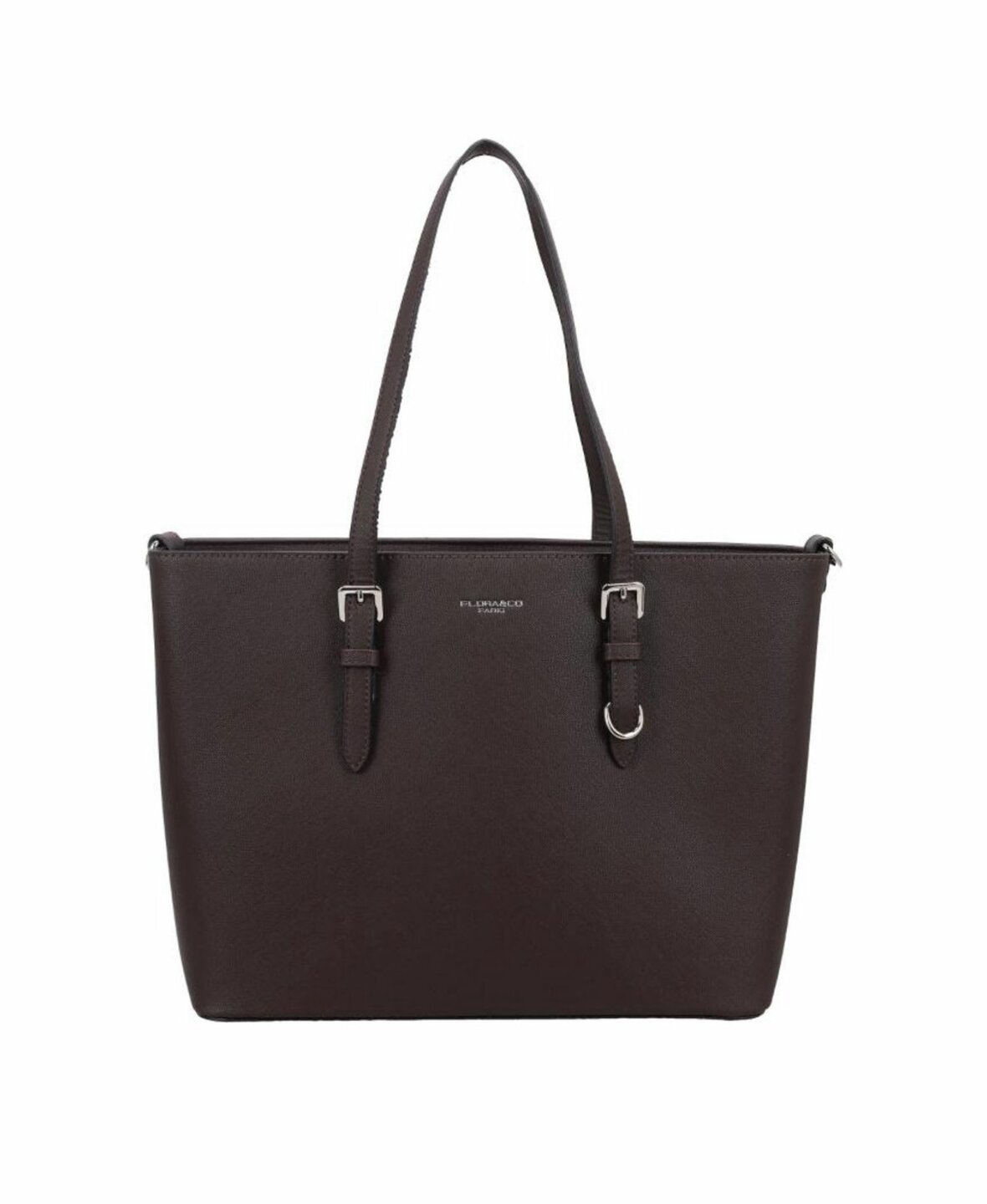 Flora en Co Saffiano Bag Choco 