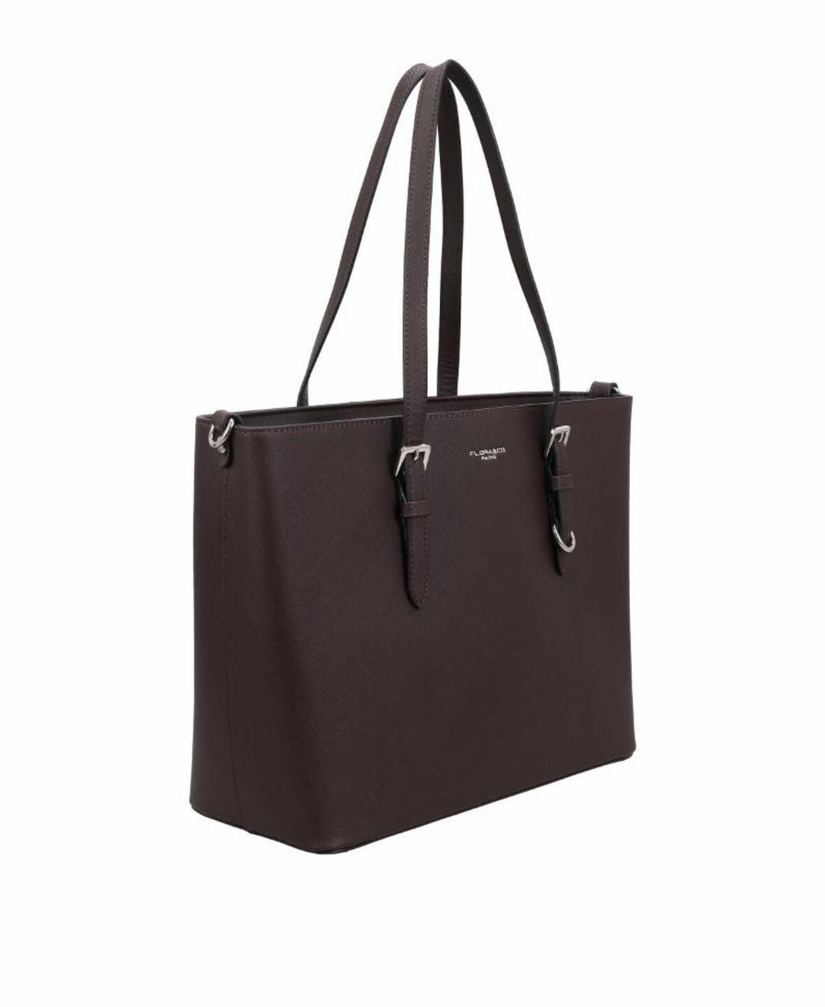 Flora en Co Saffiano Bag Choco 