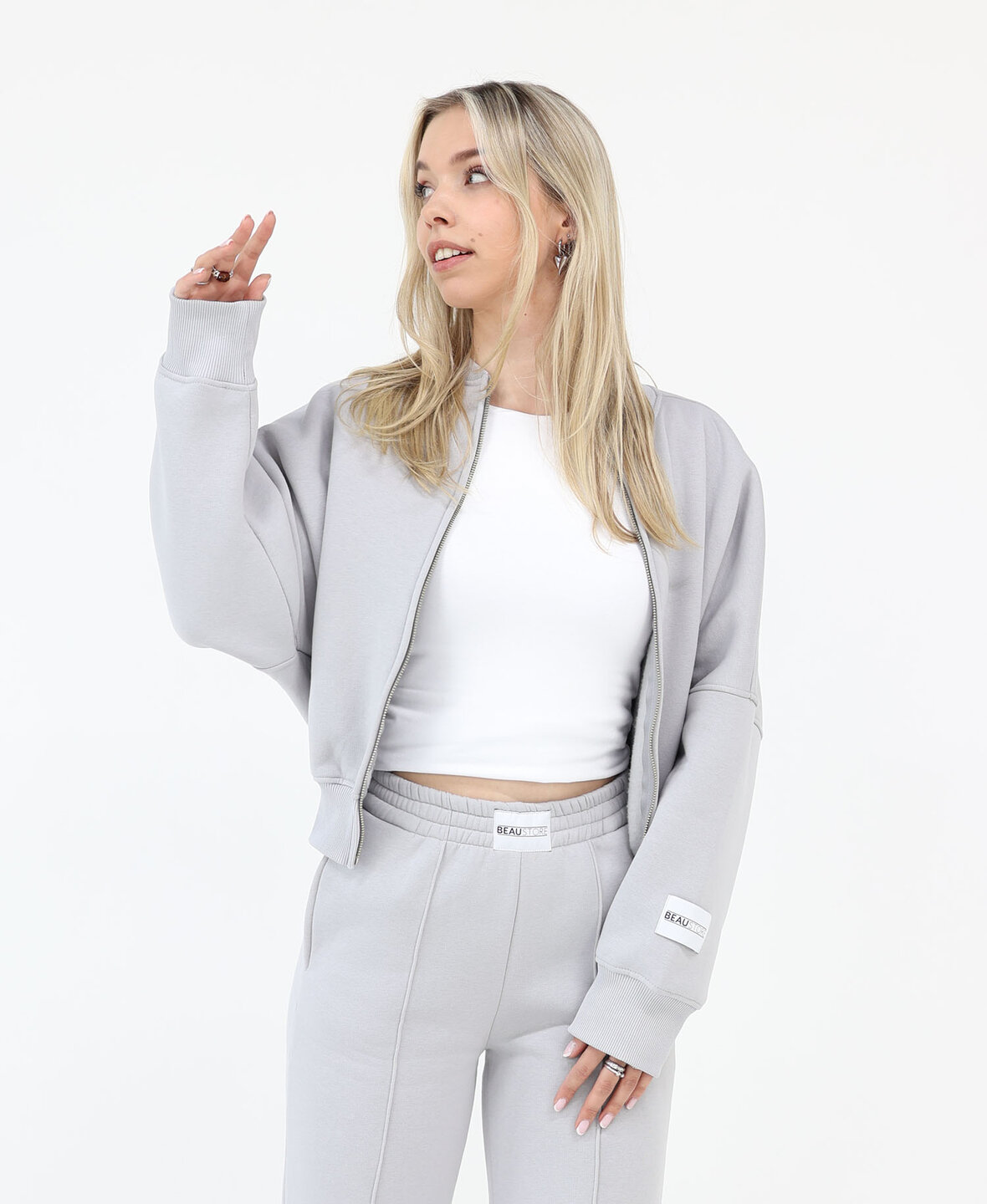 Jogging Vest Lightgrey