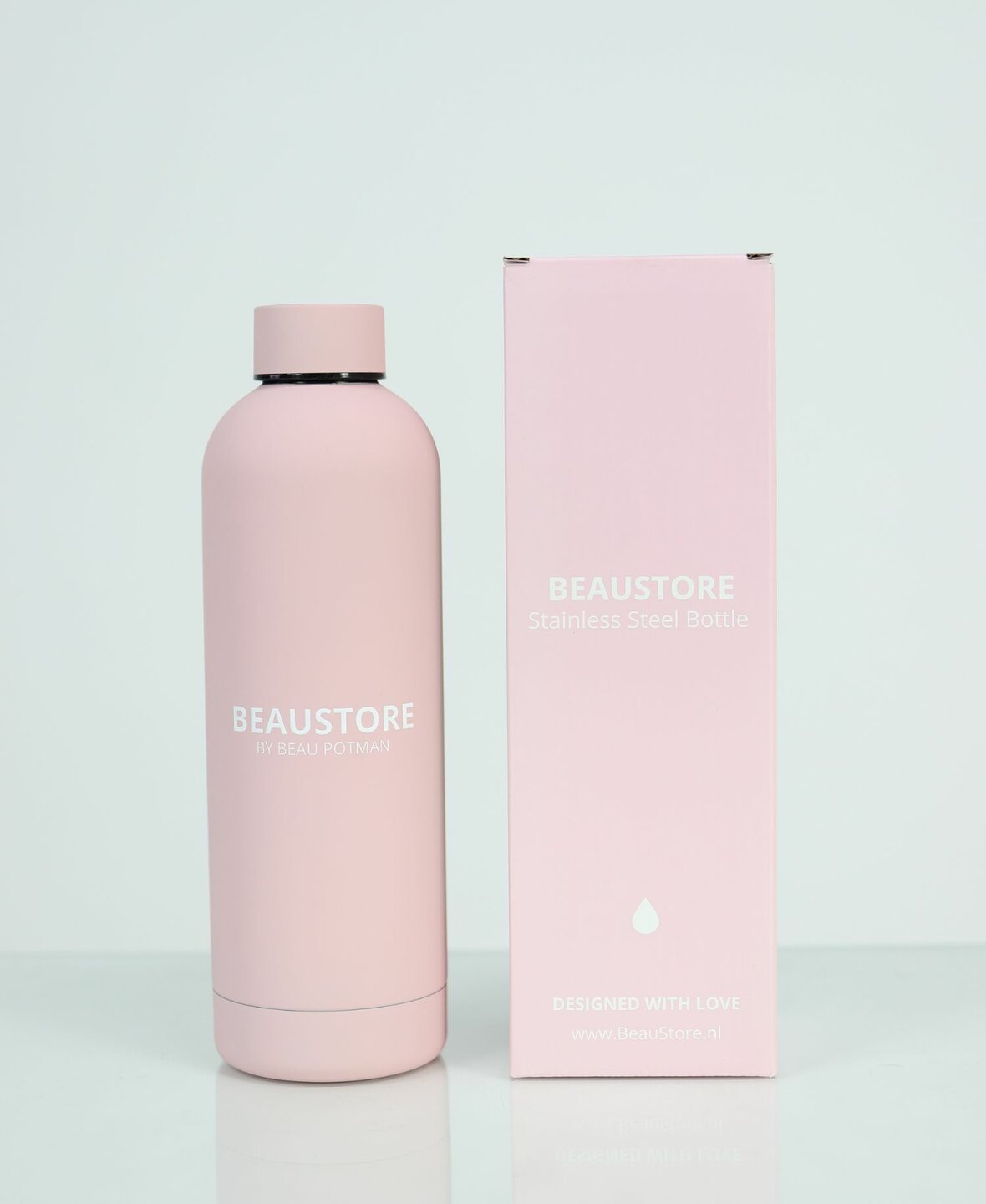 BeauStore Stainless Steel Bottle Lightpink