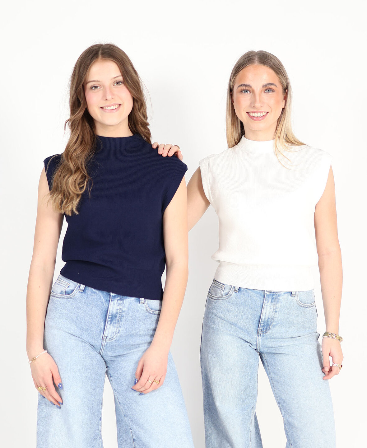 Spencer Top Navy Blue
