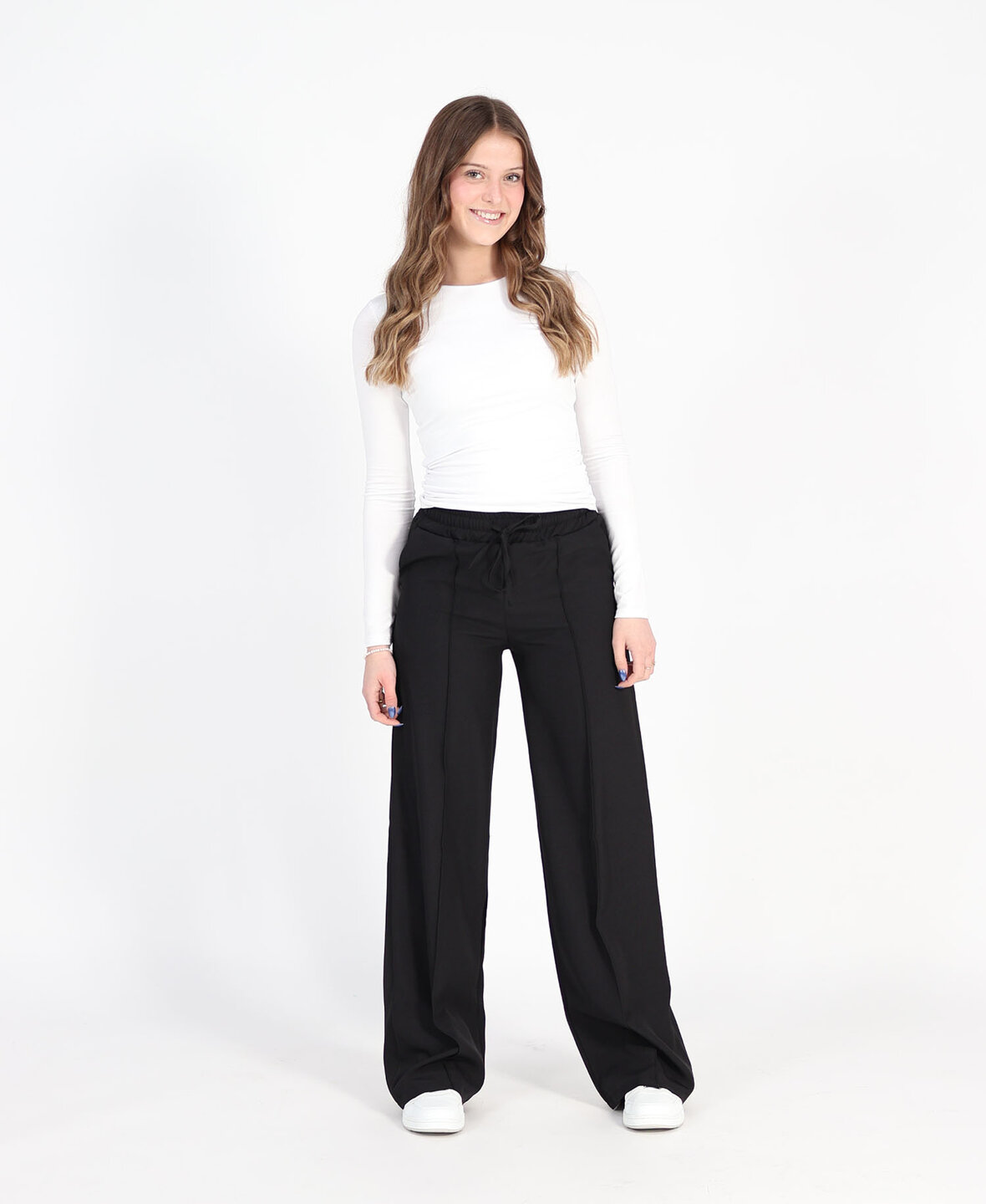Pressfold Pants Black (REGULAR)