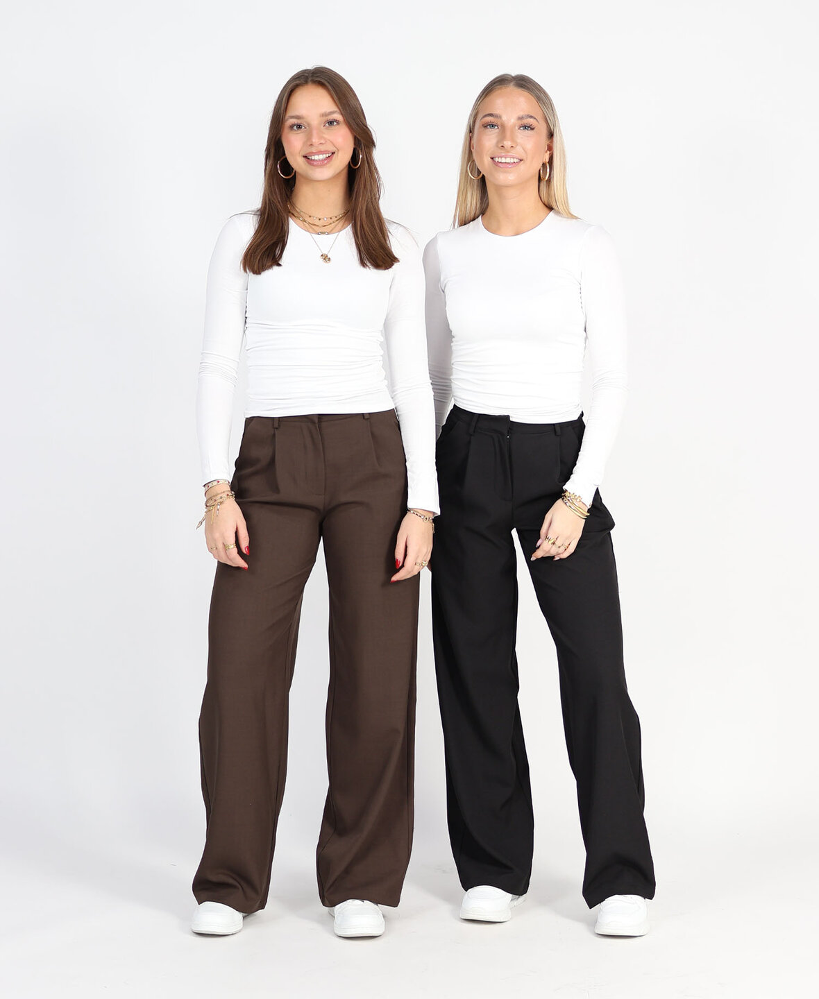 Wide Leg Pantalon Black (REGULAR)