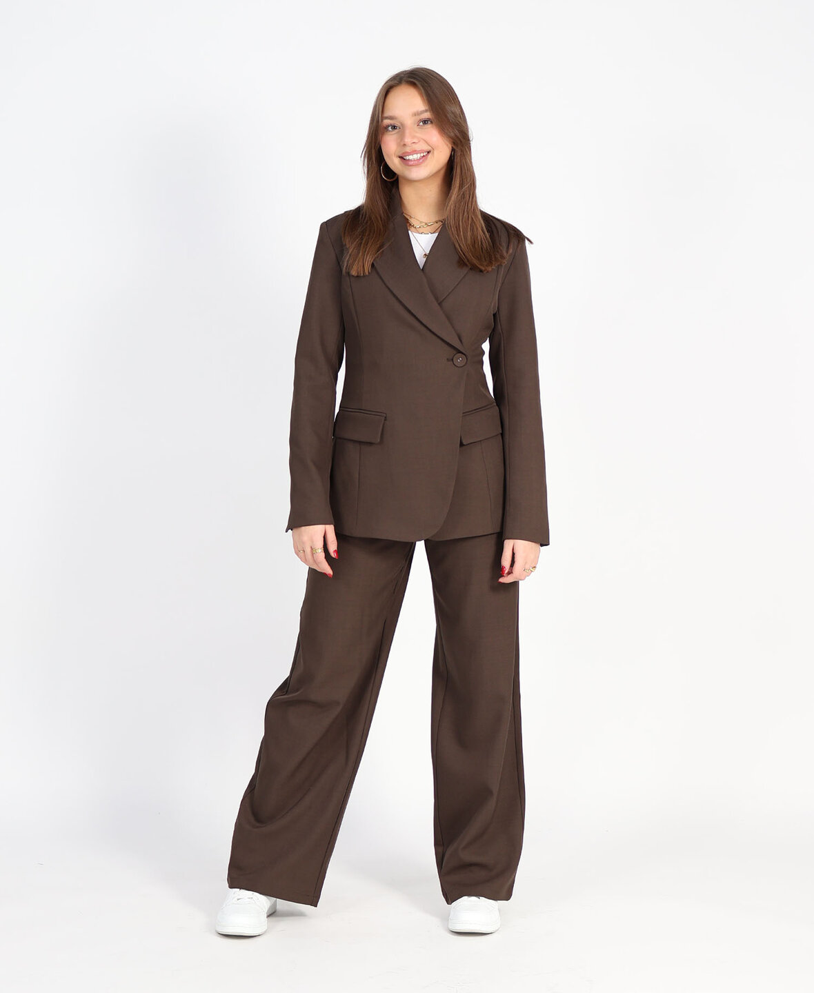 Wide Leg Pantalon Choco (TALL)