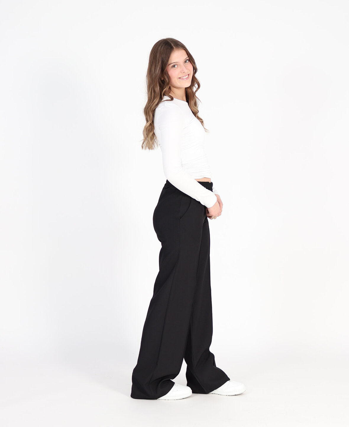 Pressfold Pants Black (TALL)