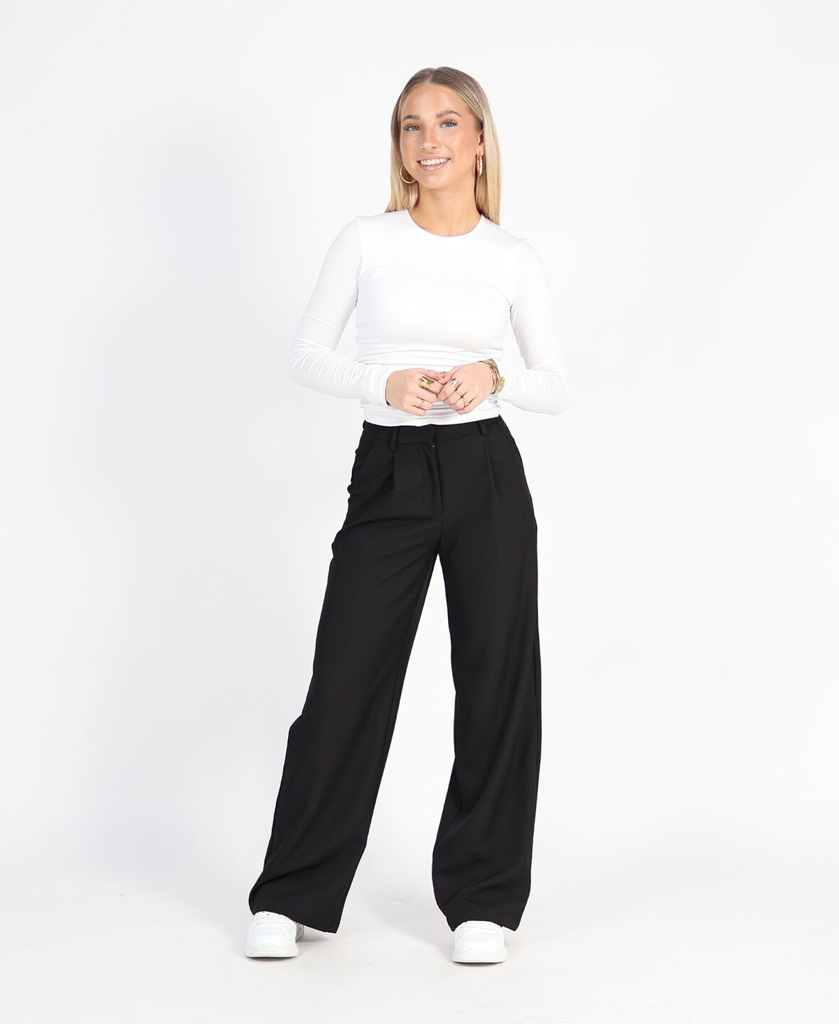 Wide Leg Pantalon Black (TALL)