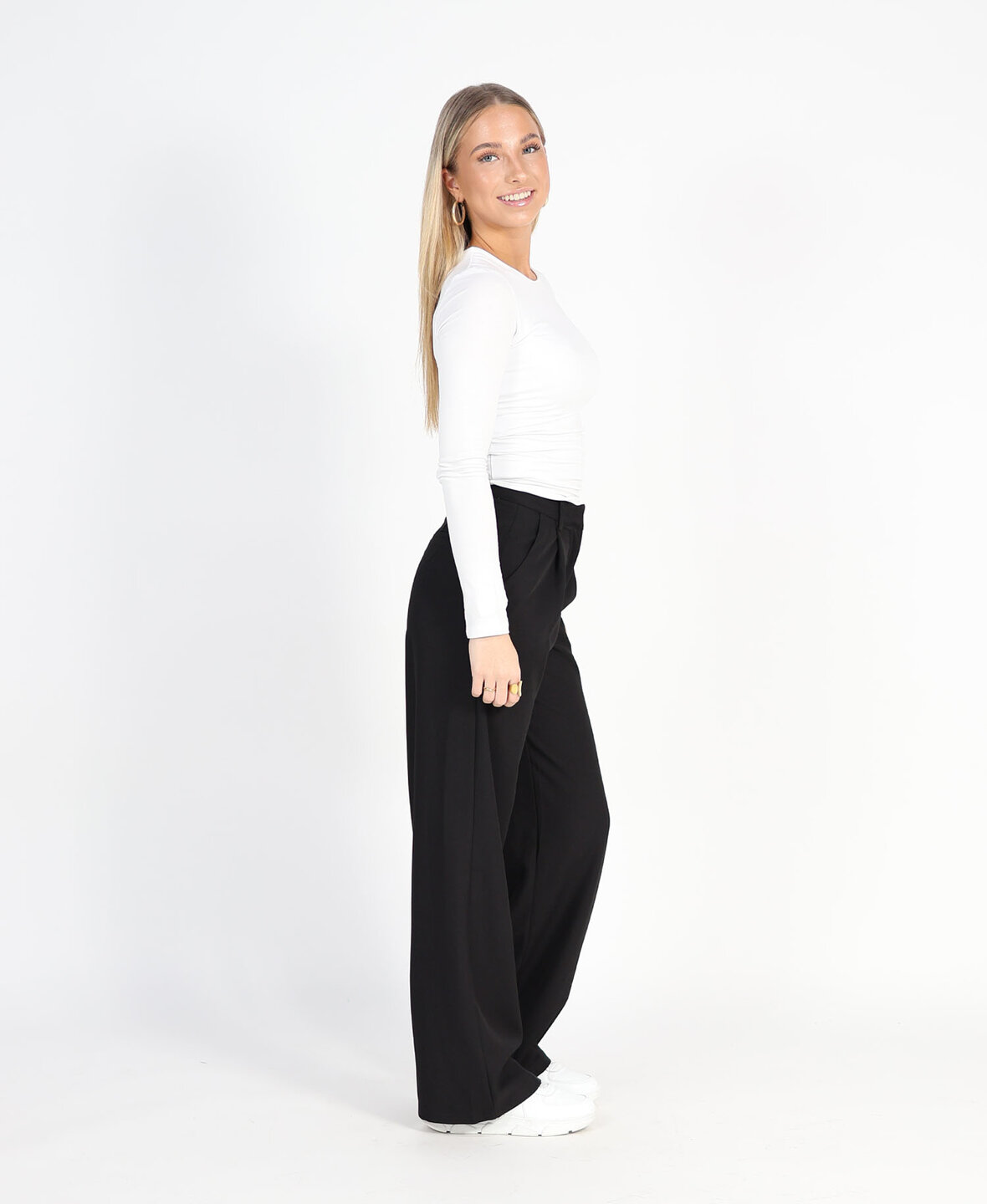 Wide Leg Pantalon Black (TALL)