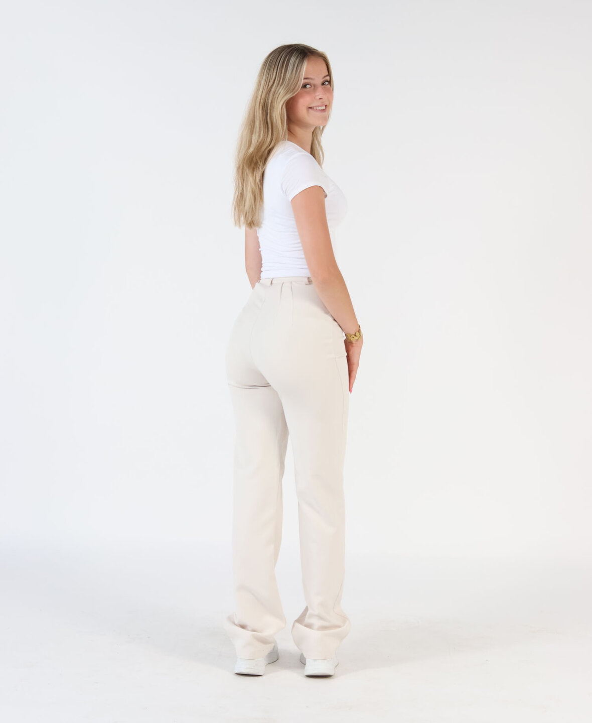 Sanne Pants Beige 