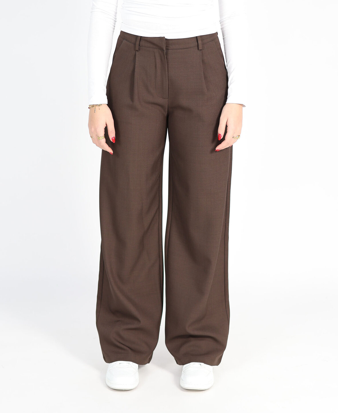 Wide Leg Pantalon Choco (REGULAR)