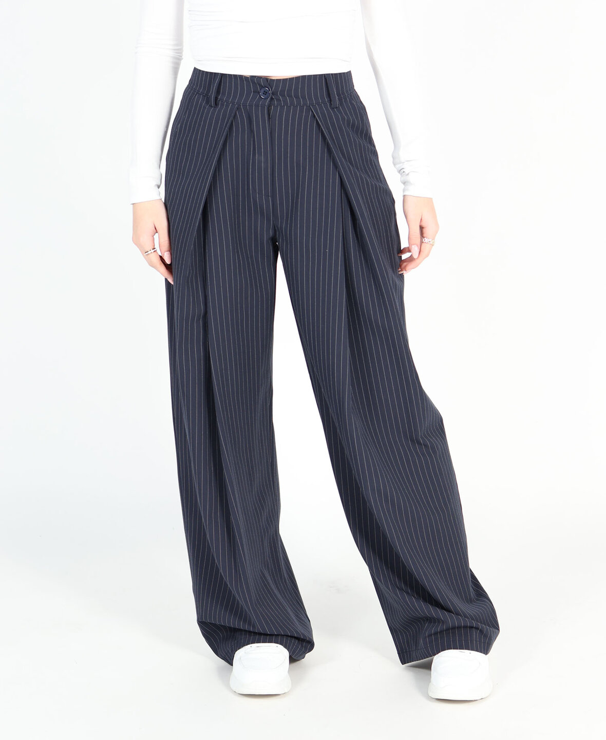 Barrel Pantalon Navy Blue (REGULAR)