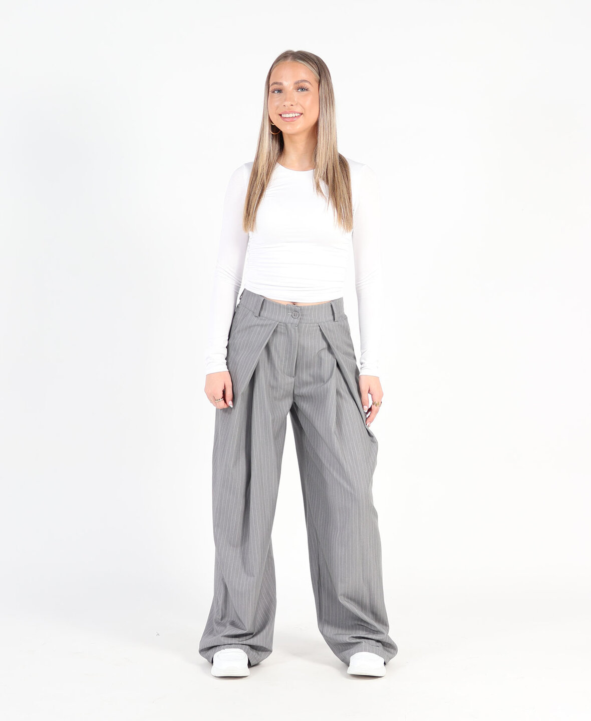 Barrel Pantalon Lightgrey (REGULAR)