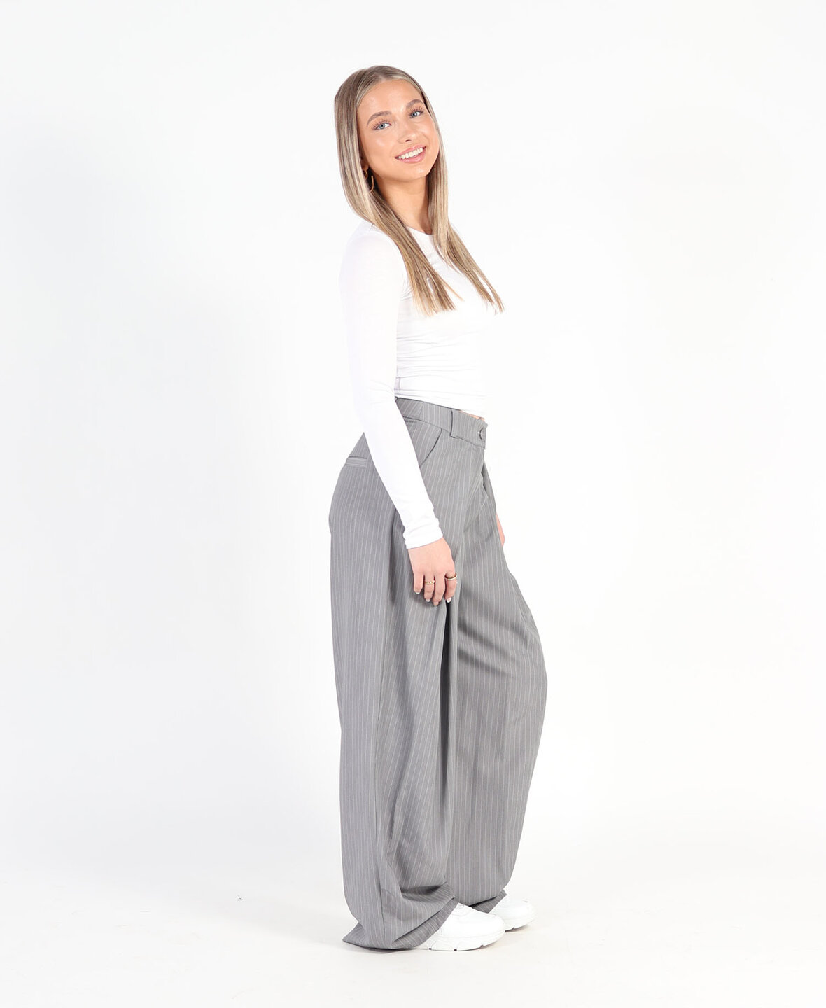 Barrel Pantalon Lightgrey (REGULAR)