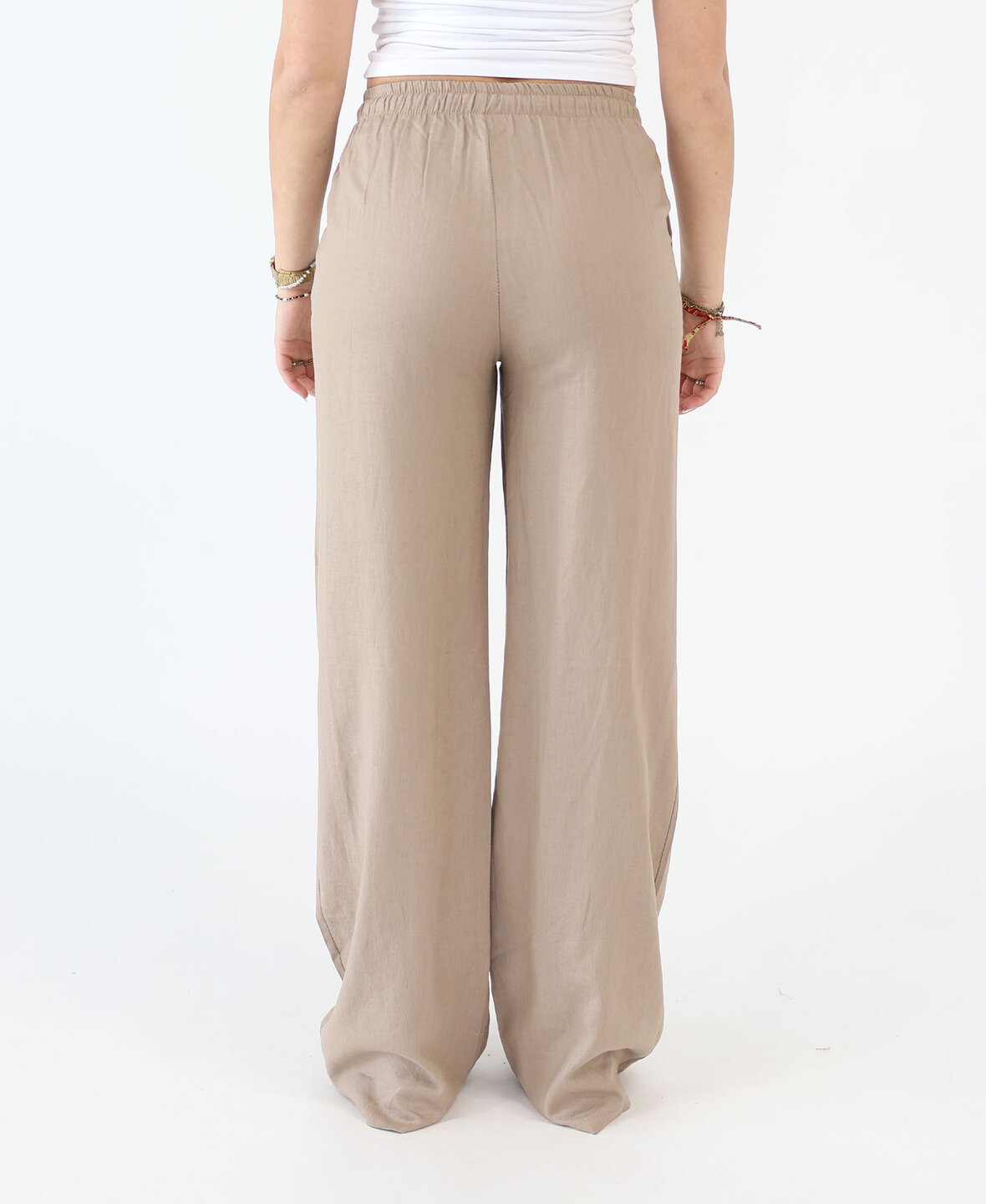 Linnen Pants Taupe (REGULAR) 
