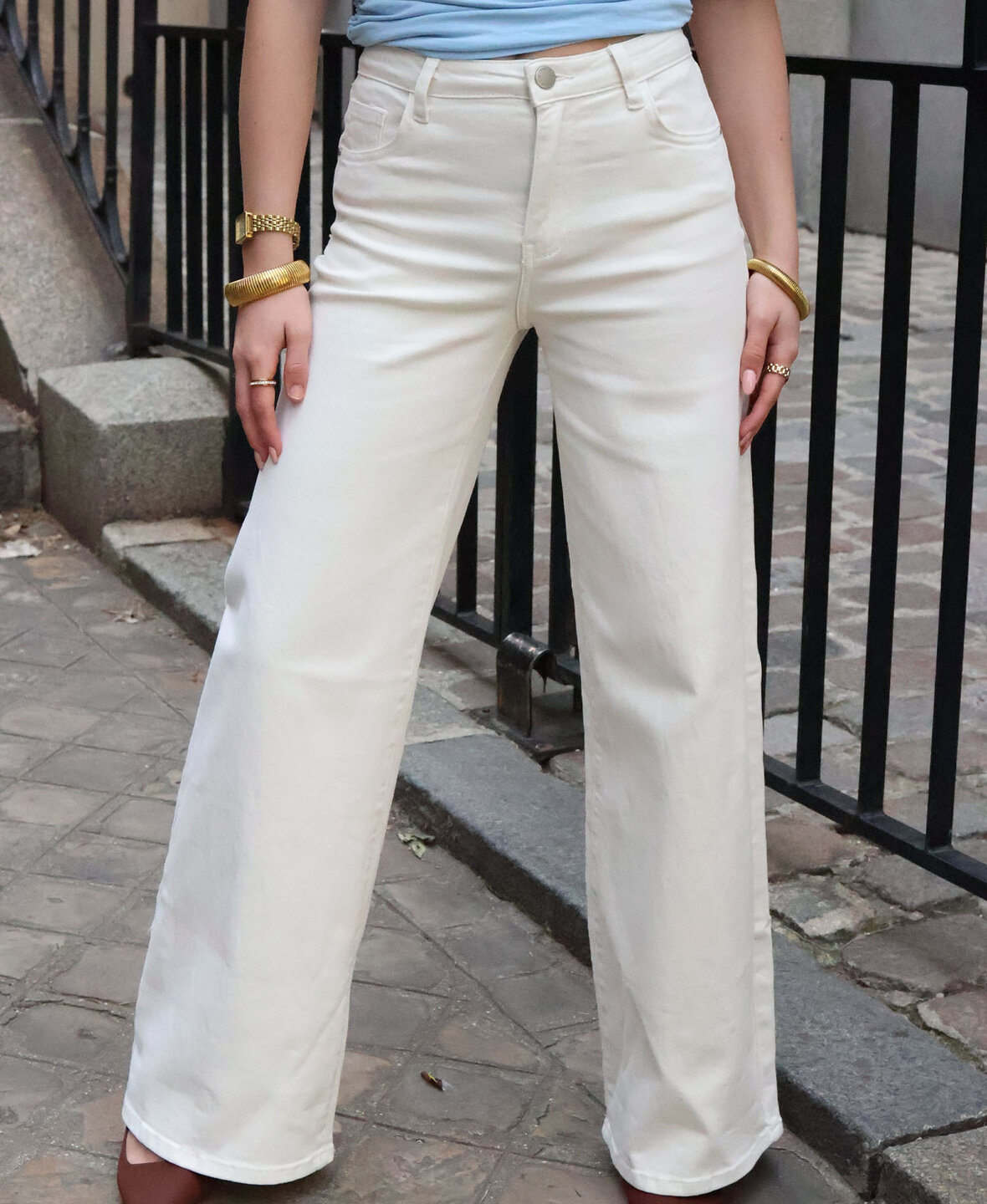 Ultra Wide Leg Jeans Off-White 3297-14 (TALL)