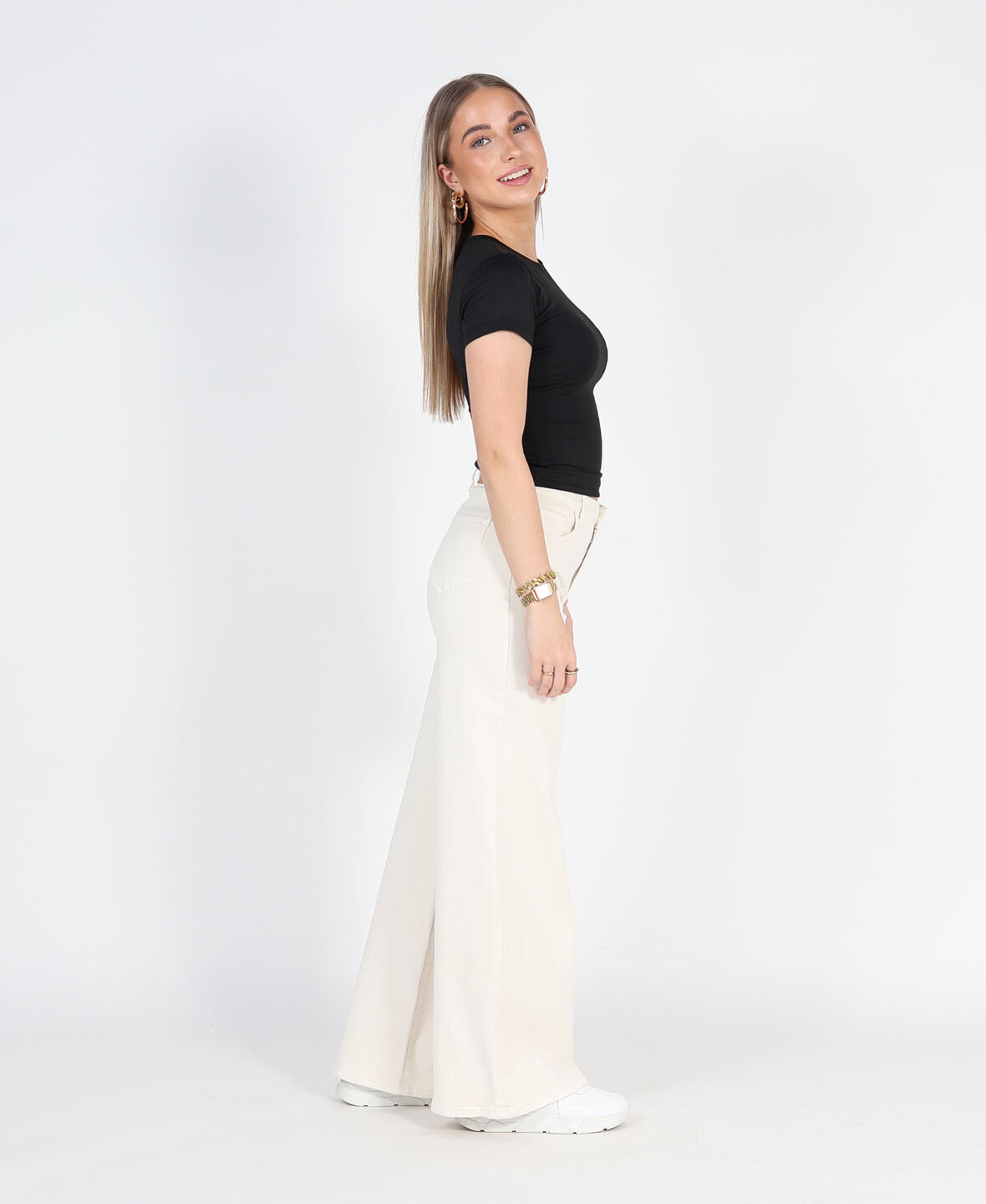 Ultra Wide Leg Jeans Off-White 3297-14 (TALL)