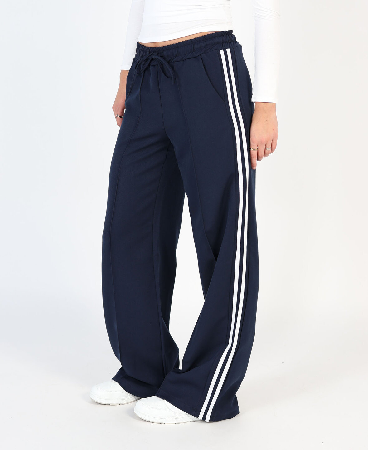 Striped Trackpants Navy Blue (REGULAR)