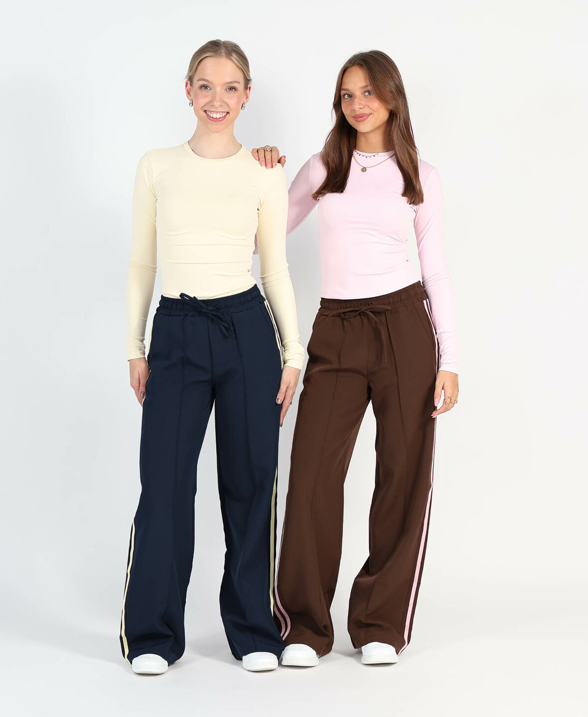 Striped Trackpants Navy Blue/ Yellow (REGULAR)