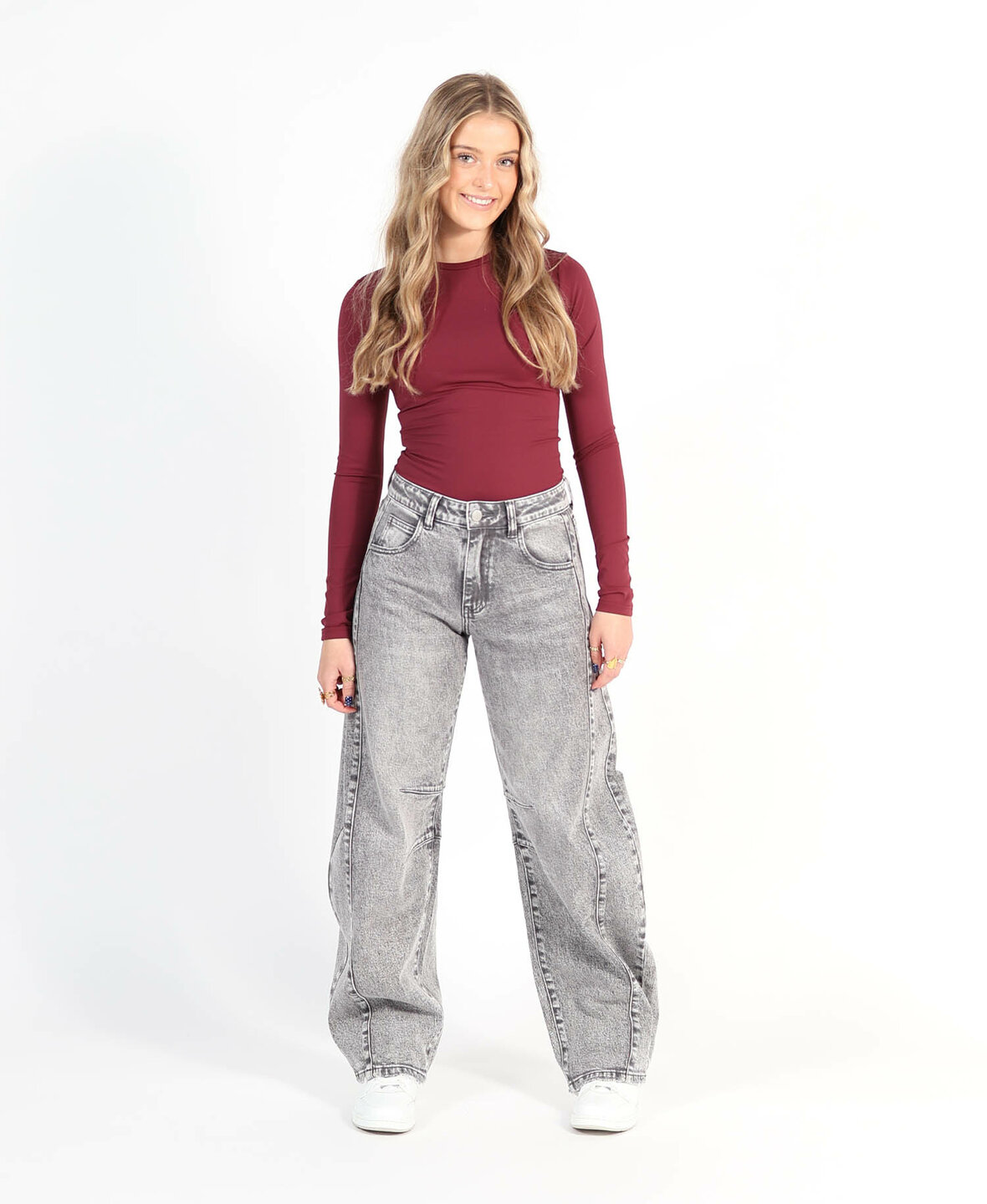 Barrel Jeans 3819-3 Grey (REGULAR)