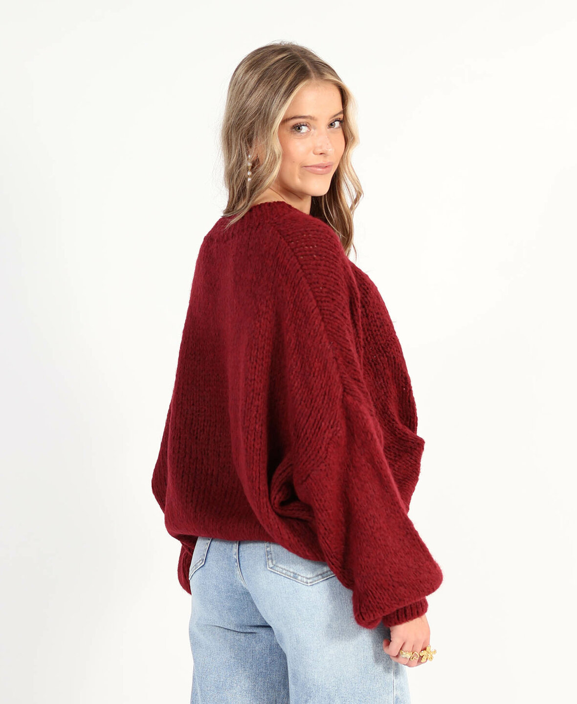 Comfy Knit Burgundy