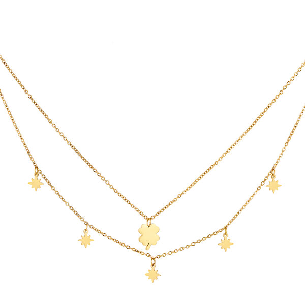 Necklace Lucky Charm Gold