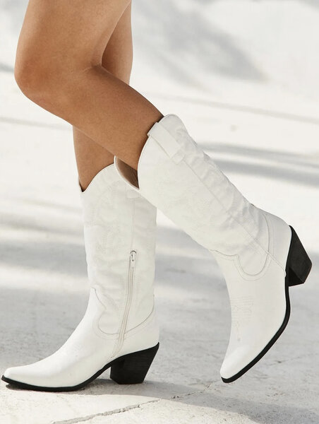 Cowboy Boots White